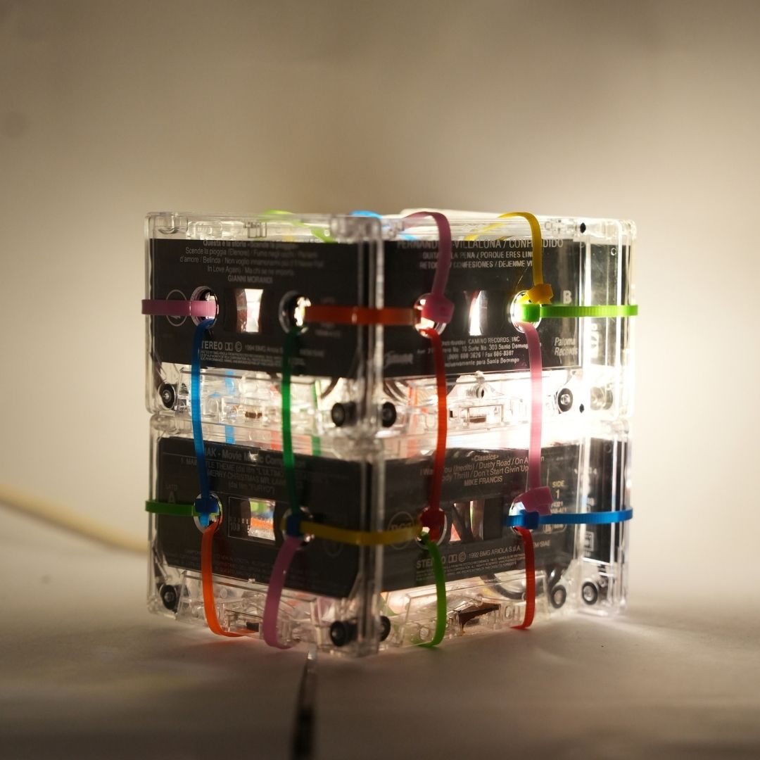 10 Vintage Tape Cassette Light. Sorry I'm Not A Deejay