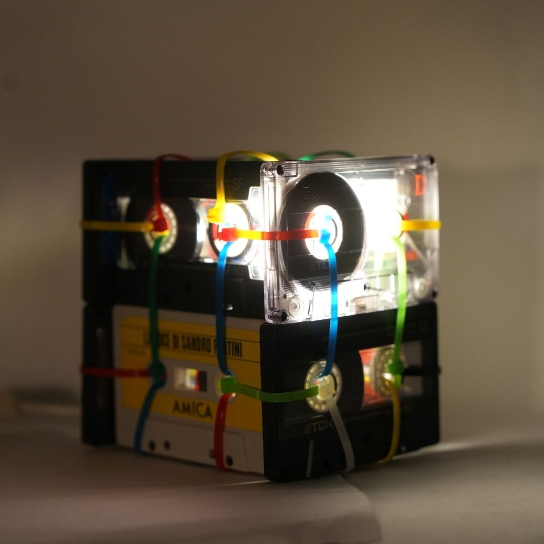 10 Vintage Tape Cassette Light. Sorry I'm Not A Deejay