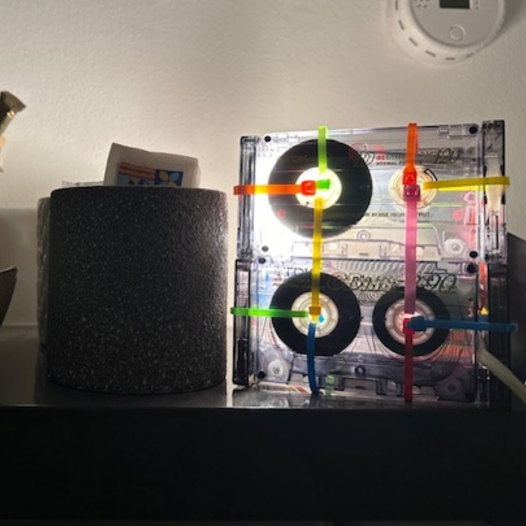 10 Vintage Tape Cassette Light. Sorry I'm Not A Deejay