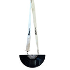 black fan white strap francesca farfa