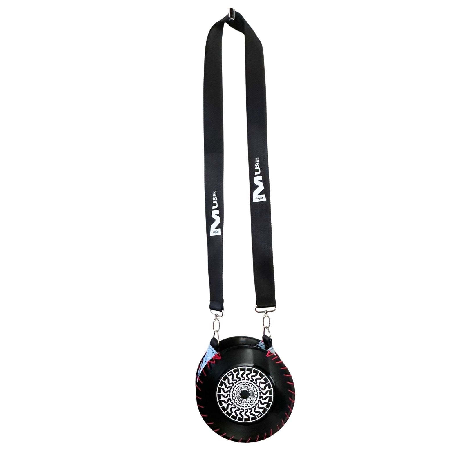 black full moon vinyl bag francesco farfa MUSEK LABEL