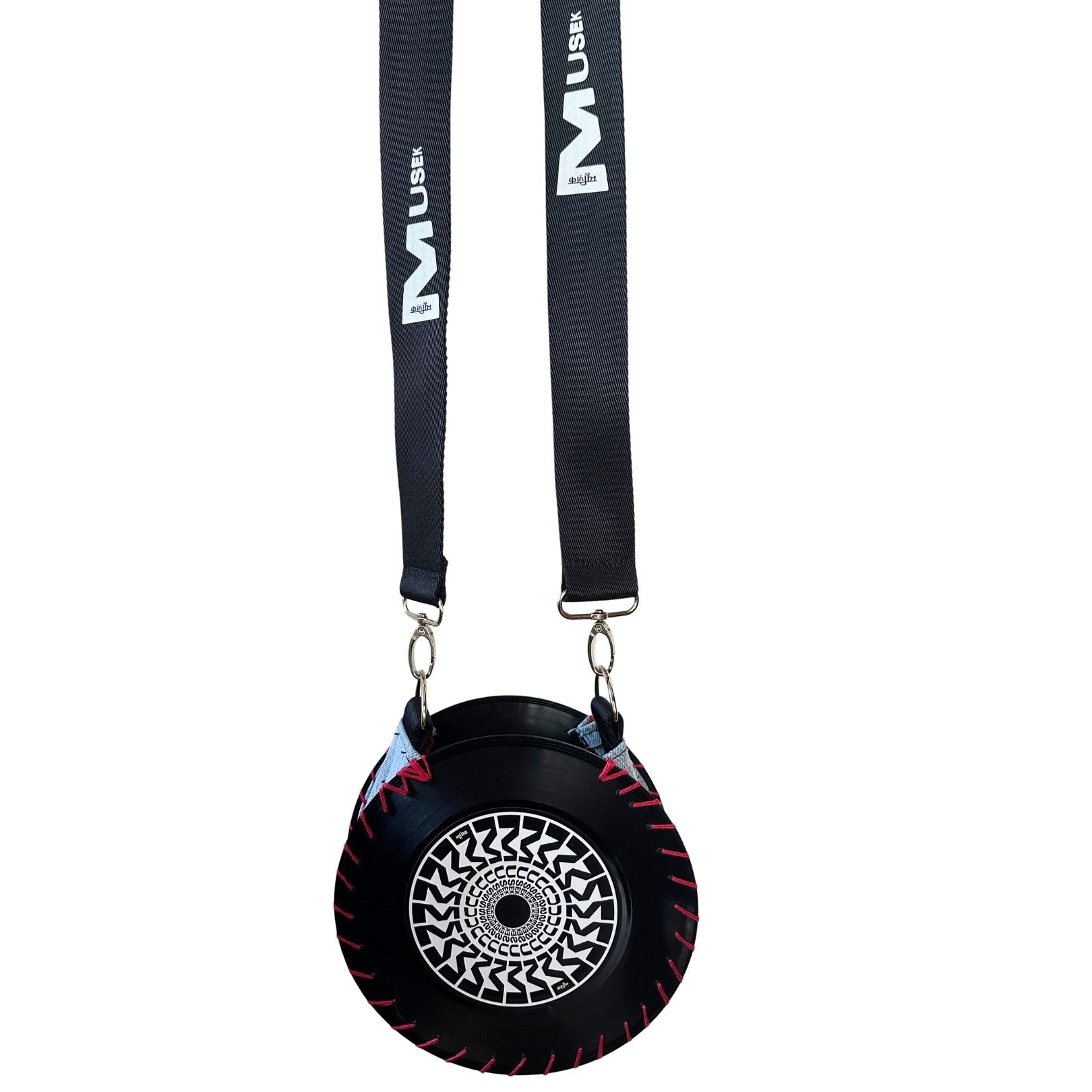 black full moon vinyl bag francesco farfa MUSEK LABEL