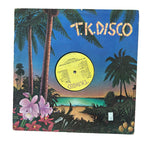 A vinyl record sleeve for T.K.