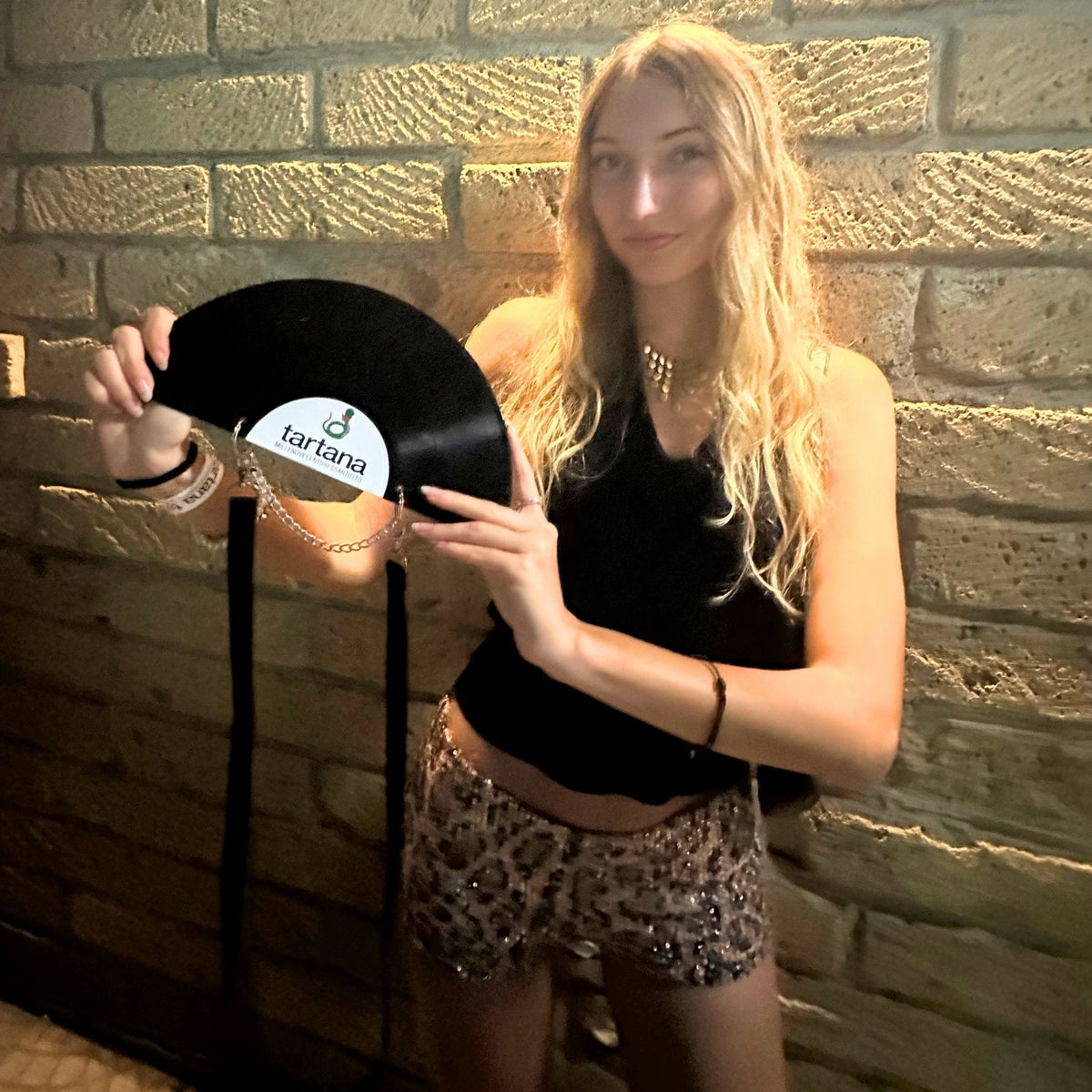 Tartana nightclub merchandise tartan vinyl fan . Tartana and Sorry I'm Not A Deejay