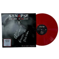 Red vinyl record with a black cover featuring 'Synapse' branding on a white background. SYNAPSE GIULLARE AKA 00ZICKY