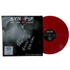 Red vinyl record with a black cover featuring 'Synapse' branding on a white background. SYNAPSE GIULLARE AKA 00ZICKY