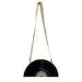 MUSEK HALF MOON VINYL BAG UPCYCLE SORRY IM NOT A DEEJAY
