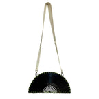 MUSEK HALF MOON VINYL BAG UPCYCLE SORRY IM NOT A DEEJAY