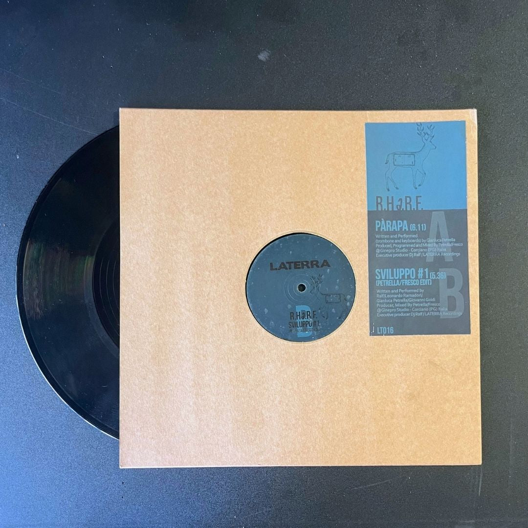 R.H.A.R.F. (DJ Ralf) Signed Vinyl Record – Charity Edition