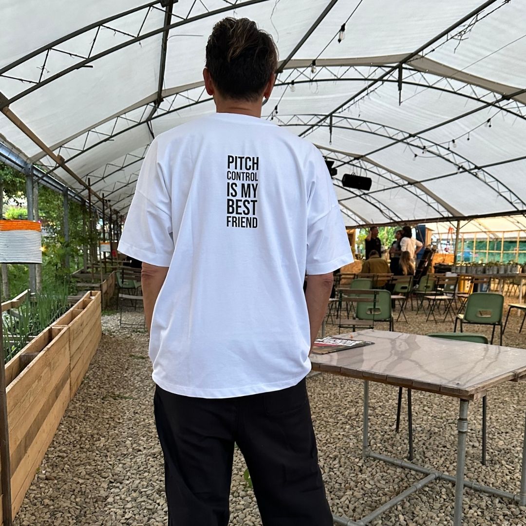 Sorry I’m Not a Deejay x MUSEK - White T-Shirt - Sorry I'm Not A Deejay