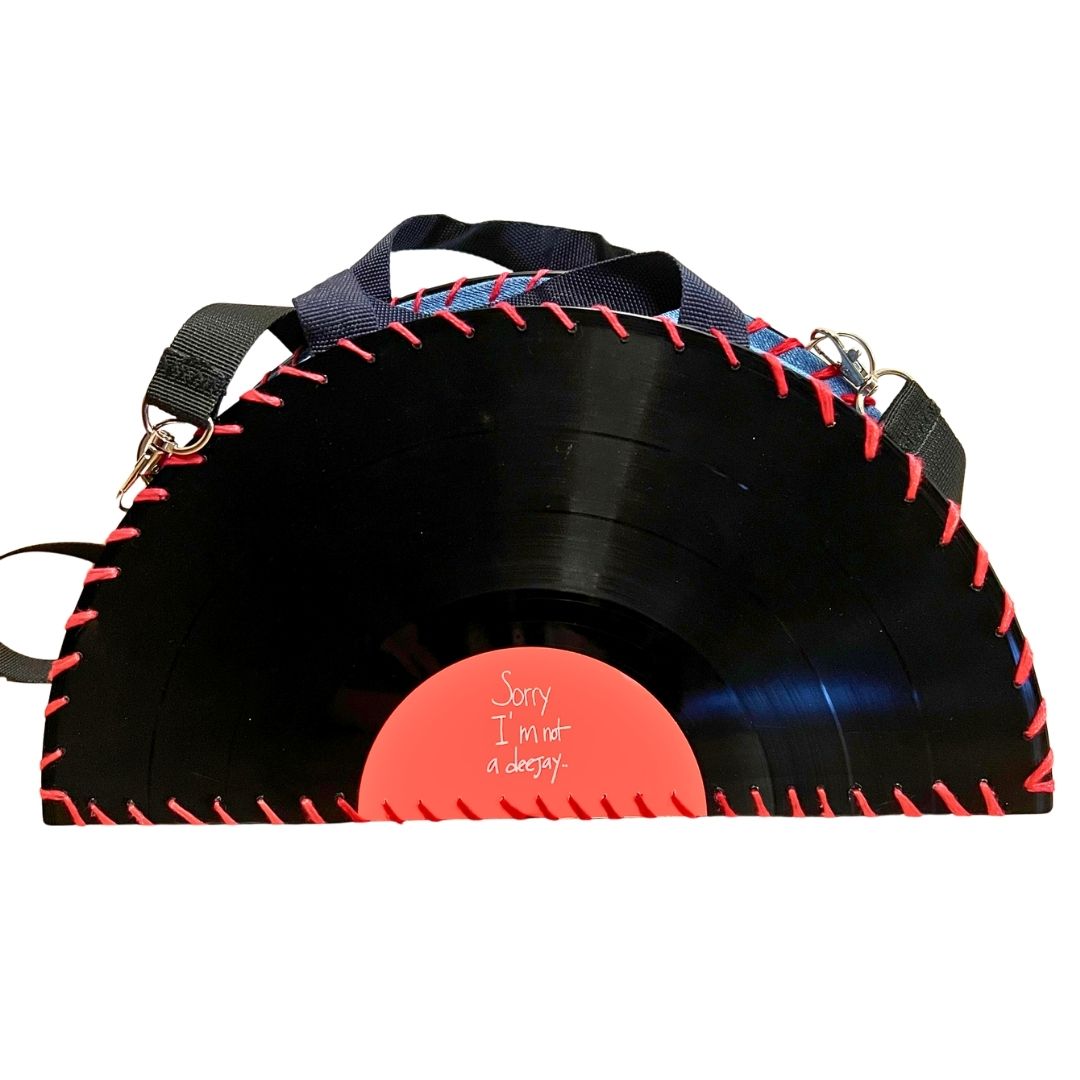 sorry im not a deejay vinyl bags